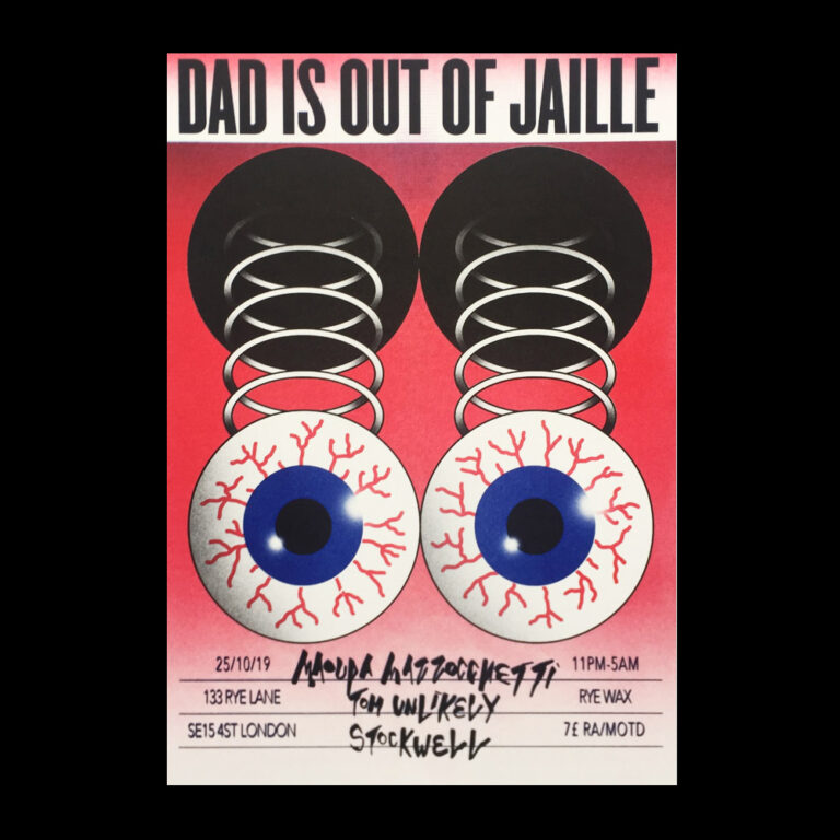 Dad is out of Jaille