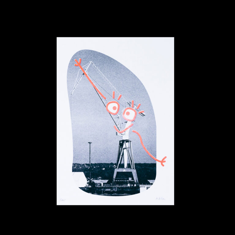 Smily City - Brest, une grue du Port