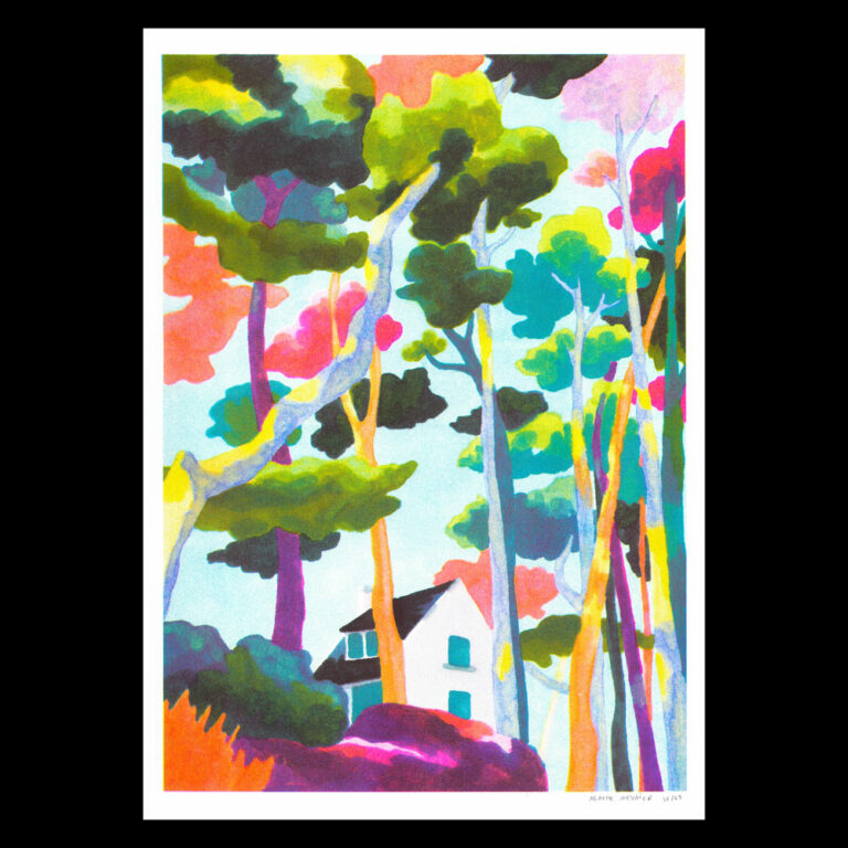 Agathe Meunier - Douarnenez, maison sous les arbres