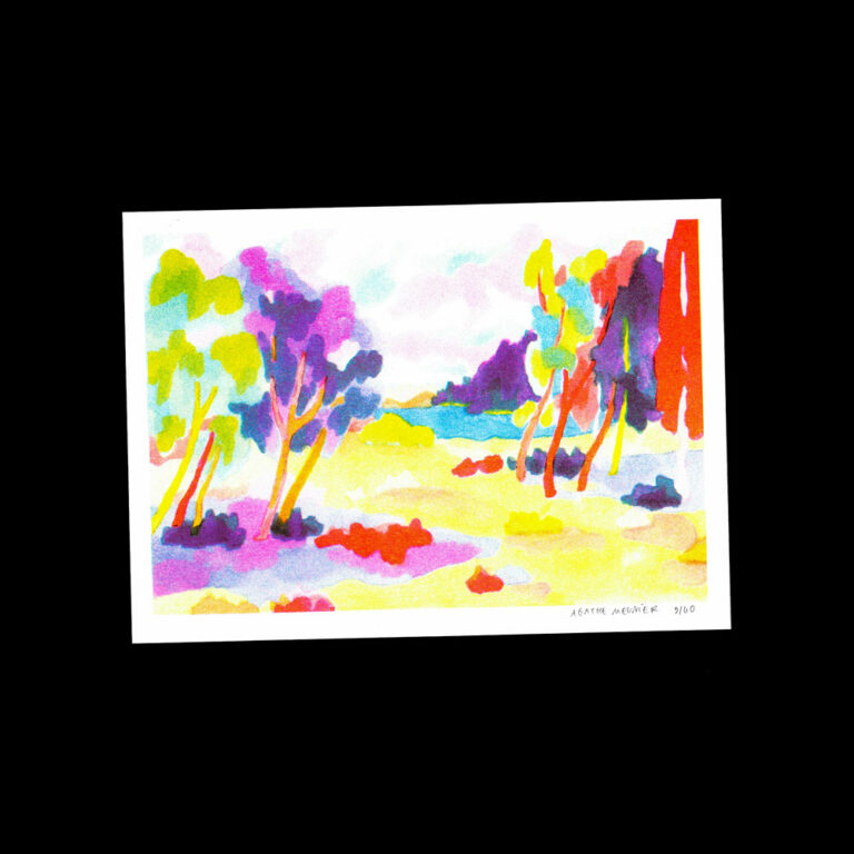 Agathe Meunier - Plage de lac