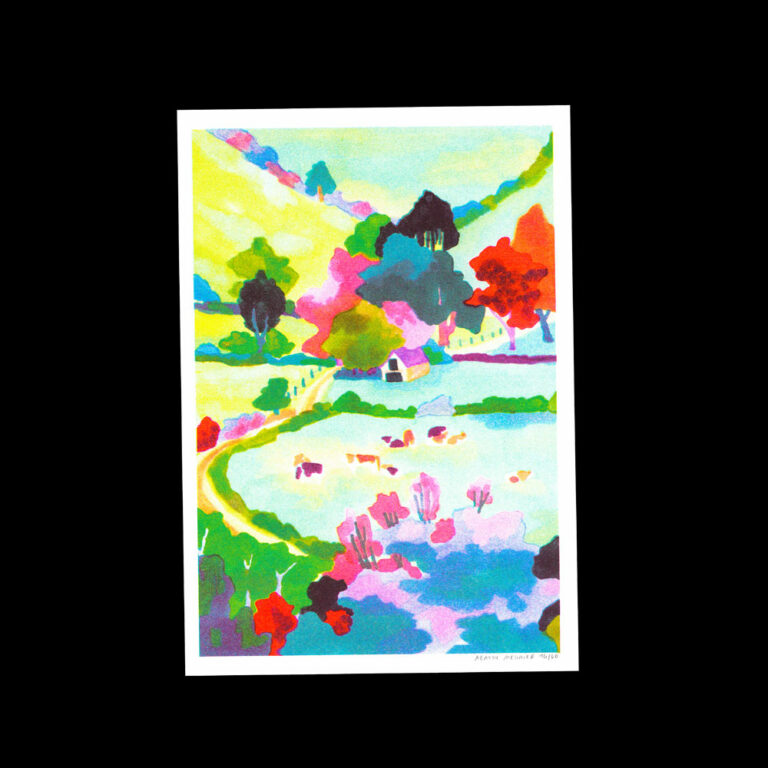 Agathe Meunier - Pré, champ et vaches