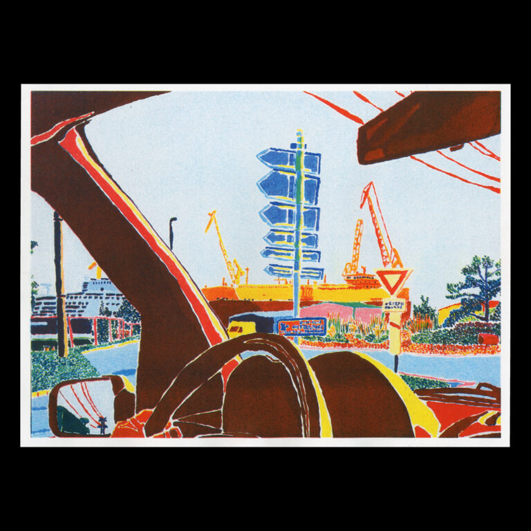 Victor Gobbé - RN165 - Rond-point de Foulques