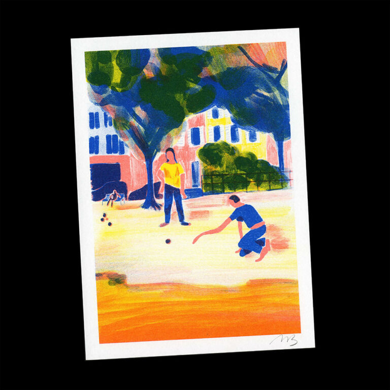 Nathalie Bihan - La place Guérin à Brest