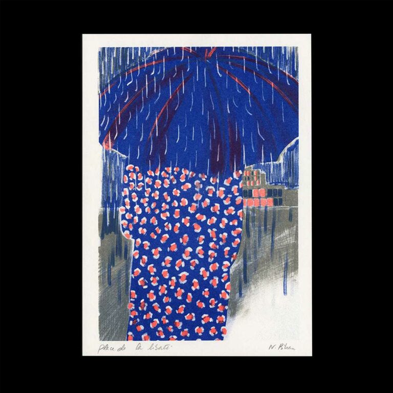 Nathalie Bihan - La place de la Liberté à Brest