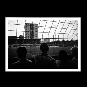 Gilles Walusinski - Stade brestois - Depuis la tribune Foucault - 1982