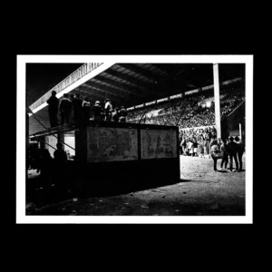 Gilles Walusinski - Stade brestois - Depuis la tribune Quimper - 1982