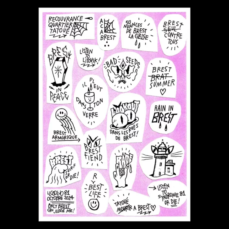 Joli Cool - Planche tattoo