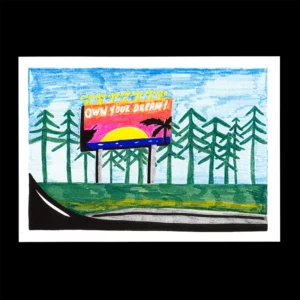 Léah Geay - Own your Dream, sur une route en Espagne