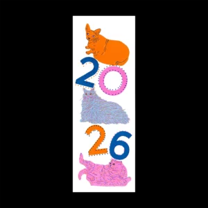 Calendrier 2026 des gros chats